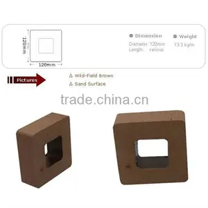 2015 New Decorative Design Wood Plastic Composite Railing SD-R2 thumbnail-1