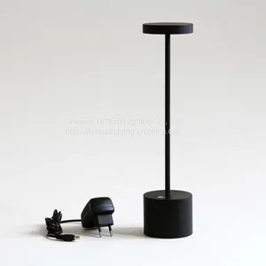 LED Bar Light Table Lamp Touch Dimmable EU USB Night Light Romantic Dinner Light Retro Vintage Desk Lamp thumbnail-3