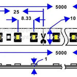 SMD 2216 120LED/M Led Strip Light thumbnail-1
