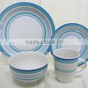 Porcelain Dinner Set With Gift Box Fine Hand Printed Dinner Set With Stoneware Material thumbnail-3
