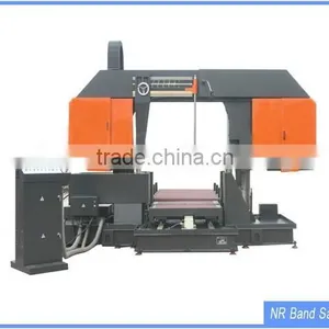 GZ42100 China Double Column Hydraulic Horizontal Band Saw Machine Wood Splitter thumbnail-3
