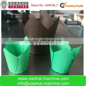 Colorful Greaseproof Paper Baking Tulip Muffin Cups Making Machine Quality Choice thumbnail-1