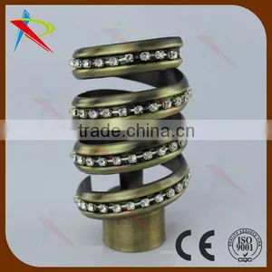 Top Design Curtain Rod End Cap/curtain Finials thumbnail-1