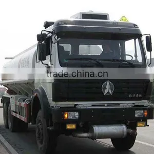 Baotou Beiben Petrol Tanker Truck 20000Liters Fuel Tank Vehicle For Sales thumbnail-1