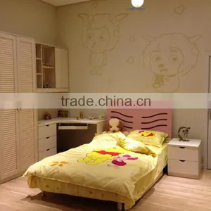 KID Bed Room Furniture With Wardrobe for Small Room thumbnail-4