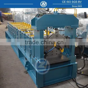 Professional Galvanized Steel Roof Ridge Cap Making Machine thumbnail-1