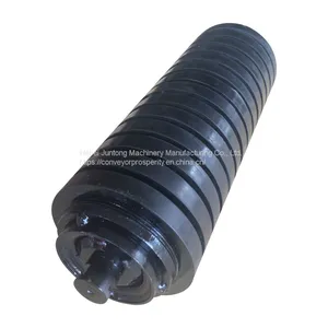 CEMA Belt Conveyor Q235 Carbon Steel Impact Roller for Sand Stone thumbnail-3
