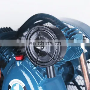 Bison China 2Hp 50L Belt Drive Industrial Air Compressor 8 Bar Piston Belt Driven Air Compressors thumbnail-5