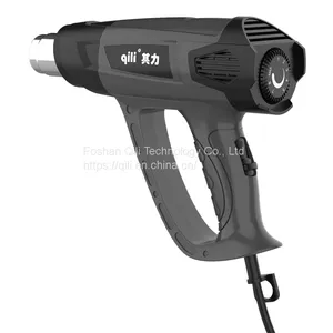 Qili 610b Hareware Tool Qili Factory Wholesale Electric Heat Gun Stepless Temperature Regulation by Rear Knob Heat Gun 2000W thumbnail-5