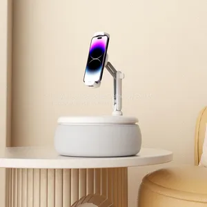 Manufacturer Supply New Arrival Adjustable Mobile Phone Holder Pillow Tablet Stands With Snacks Box thumbnail-3