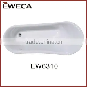 White Deep Slipper Bathtub With Clawfoot thumbnail-1