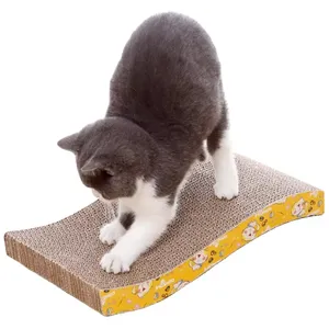 Cat Scratcher Claw Grinder Does Not Drop Debris Corrugated Paper Protection Wear-resistant Cat Scratching Post thumbnail-1