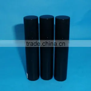 Black Empty Plastic Eye Masacara Container / Making-up Cosmetic Care Container With Brush Cap thumbnail-1