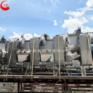 Stainless Steel Pvc Pet Crushing Sheet Cleaning Dryer Plastic Particle Dehydrator for Sale thumbnail-4