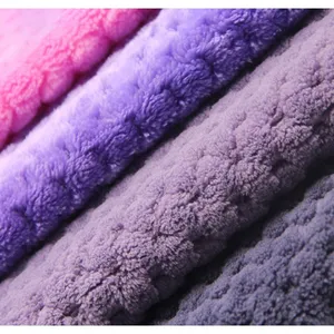 100% Polyester Jacquard Flannel Fleece Knitted Fabric thumbnail-3