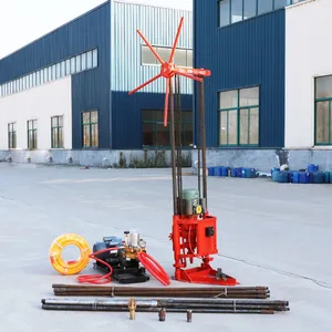 Portable Core Drilling Rig Exploration Sampling Soil and Rock Core Drilling Rig Standing Style Detachable Exploration Drilling Rig thumbnail-2