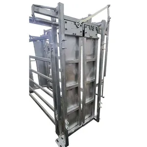 High Quality Cattle Chute Crushes Cattle Squeeze Crush for Fencing Trellis & Gates thumbnail-4