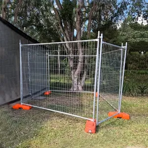 Outdoor Building Removable Temp Fence Panels Trellis Building Construction Site Temporary Fence thumbnail-6