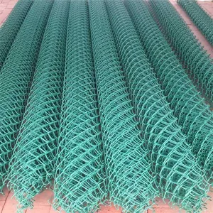 Galvanized Chain Link Fence With Tension Bars for Enhanced Stability thumbnail-1