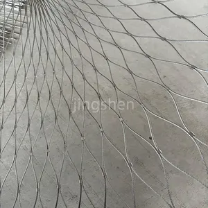 SS304 & 316 High Strength Stainless Steel Wire Rope Mesh for Goods thumbnail-4