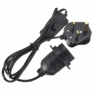 UK CE Table Lamp Cord On Off Dimmer Switch Power Cable Lamp Holder Power Cords For Table Lamps Floor Lamps thumbnail-1