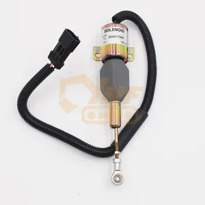 24V Stop Solenoid Switch Cut Off Solenoid for E215 BTG18032 ES1751E24V ES1751E-24V 504017345 thumbnail-3
