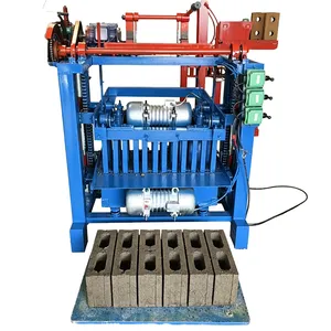 Factory Sale 4-35A Concrete Block Production Line Brick Machine With Cuber System thumbnail-2