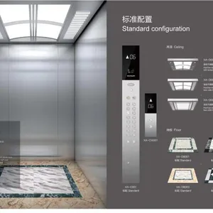 XIZI OTIS Villa Elevator, Low Noise & Energy Efficient for Indoor thumbnail-4