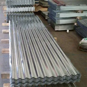 ASTM A36 A53 Standard Galvalume & Galvanized Corrugated Steel Roofing Sheet, Z80-Z120 Coating, Full Hard, Thickness 0.5-1.0mm thumbnail-1