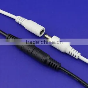 LED Strip DC5.5mm White and Black Male and Female Electrical Connector thumbnail-1