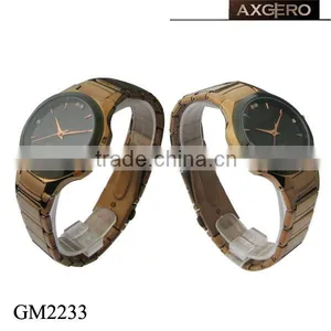 Japan Movt Couple Lover Q&q Quartz Stainless Steel Wrist Watch thumbnail-3