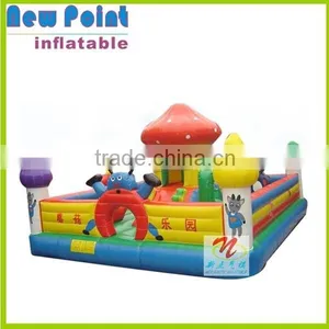 Gaint Inflatable Amusement Park,fun City for Kids,all for Fun Inflatables thumbnail-1