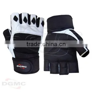 Weightlifting Gym Fitness Neoprene Wrist Support Gloves thumbnail-1