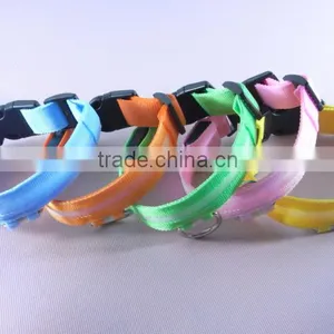 2.5cm Mesh Structure Led Bright Pet Collars for Dogs, 4 Sizes 6 Colors Support Mixed Wholesale thumbnail-2