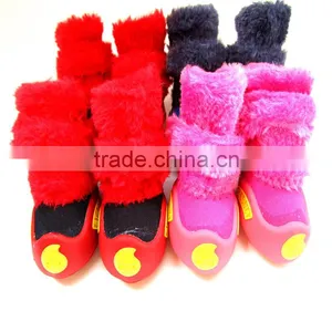 Factory Direct Sell Teddy Puppy Fall Winter Warm Waterproof Dog Boots Pet Shoes thumbnail-1