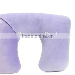 High Quality Portable Design Inflatable Airplane Neck Pillow thumbnail-2
