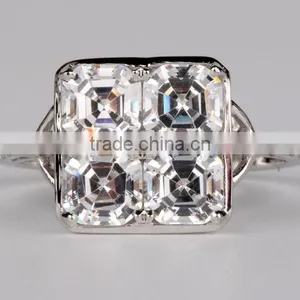 2015 Best Selling Jewelry In Dubai Silver Ring Big Stone thumbnail-4