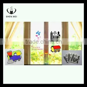 Window Static Cling Window Film Cartoon Car Window Stickers thumbnail-2