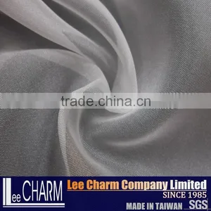 Spun Polyester Plain Voile Fabric Sheer Fabric thumbnail-1