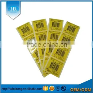 Waterproof Barcode Adhesive Label Sticker Supplier's Choice thumbnail-3