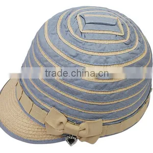 Handmade Straw Hats Custom Straw Hat Bands Ladies Straw Hats Wholesale thumbnail-1