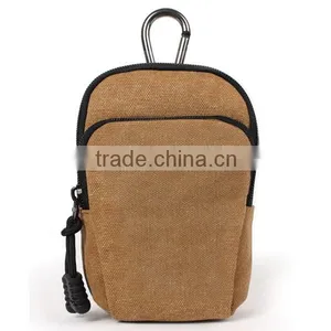 Fashion Running Waist Bag Cheap Canvas Sports Bag Men Cycling Waist Bag thumbnail-2