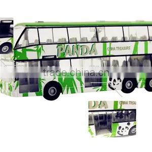 Hot Selling New 7.5'' Diecast Bus Models With Sound and Light for Kids thumbnail-4