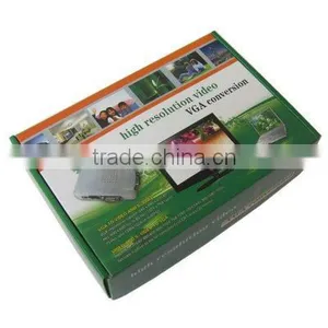 Black High Resolution Video and S-Video to VGA Converter thumbnail-5