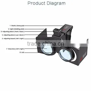2016 vr Shinecon 3d vr Glasses for Smartphone Game Movies thumbnail-3