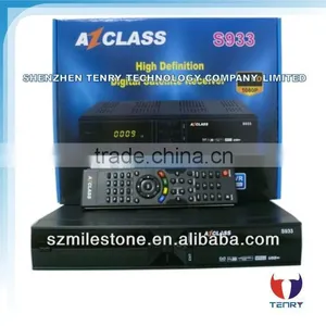 Azclass S933 HD Dual Tuner Free SKS Satellite Receiver for South America thumbnail-1