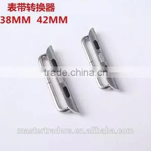 Cheap Metal Watch Band Converter Buckle Strap Adapter For 38MM Apple Watch MT-3568 thumbnail-1