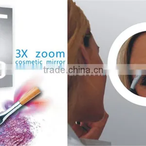IP44 CE Frameless Bathroom LED Mirror With 3x Magnifier Supplier's Choice thumbnail-3