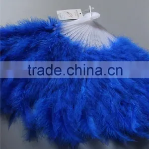 Europe Regional Feather And Promotion Advertising Theme Hand Party Feather Fan thumbnail-3