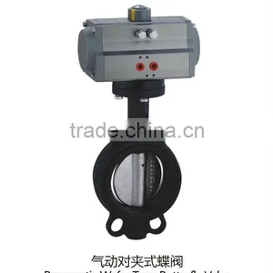 Pneumatic Soft Sealing Middle Line Butterfly Valve thumbnail-1
